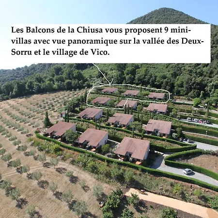 بيت للعطل Les Balcons De La Chiusa Vico